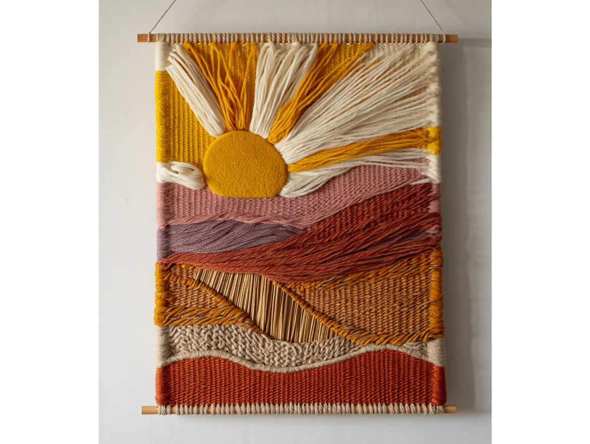 Wandtextiel Kunst